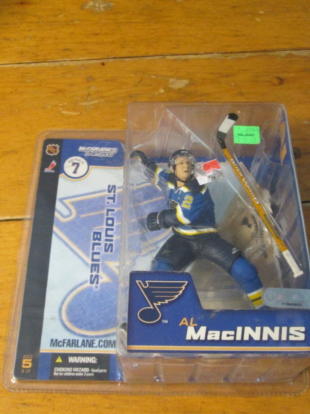 VTG 2003 Mcfarlanes sportpicks series 7 Al MacINNIS NEW VINTAGE
